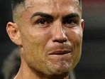 Cristiano Ronaldo after the World Cup match against Spain.