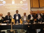 The event featured 260 peer-reviewed research papers, participation from 104 universities and 10 organisations, and more than 20 keynote speakers from academia and industry. (HT Photo)