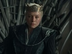 Emma D'arcy as Rhaenyra Targaryen in House of the Dragon 3.