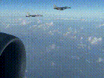 Indonesia offers PM Modi a grand welcome as fighter jets accompany his plane.