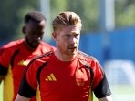 USA vs Belgium LIVE Score: Kevin de Bruyne in a practice session ahead of the game against USA.
