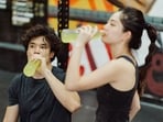 Energy drinks are loaded with sugar. 