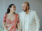 Prithvi Shaw with fiance Akriti Agarwal