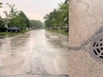 An Indian woman shared how America’s planned drainage system helped roads dry within minutes after heavy rainfall.
