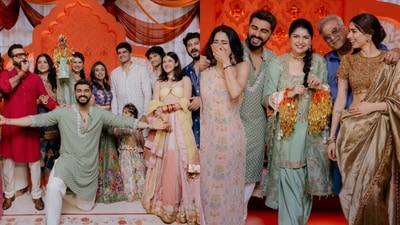 Arjun Kapoor shares unseen photos from sister Anshula Kapoor's mehendi, chooda ceremony. Arjun Kapoor shares unseen photos from sister Anshula Kapoor's mehendi, chooda ceremony.