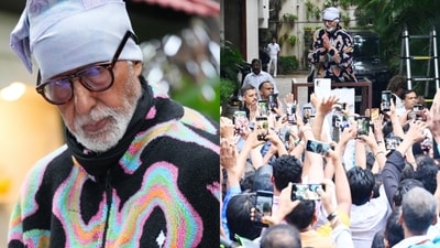 Amitabh Bachchan shares photos from Sunday darshan despite Mumbai rains. (Tumblr) Amitabh Bachchan shares photos from Sunday darshan despite Mumbai rains. (Tumblr)