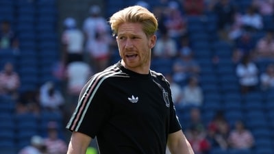 Kevin De Bruyne has been named among the substitutes against the USMNT. (AP Photo/Abbie Parr)