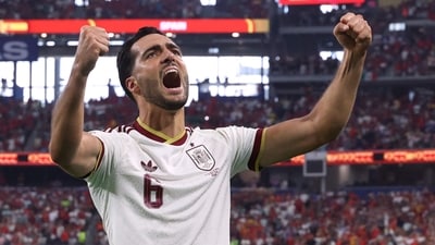 Mikel Merino scored a late winner for Spain. (AFP)