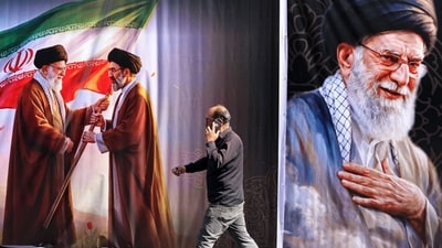 Mojtaba Khamenei, who has not made any public appearance since being announced as Iran's Supreme Leader, had reportedly sought to attend his father's funeral in Tehran. (AFP) Mojtaba Khamenei, who has not made any public appearance since being announced as Iran's Supreme Leader, had reportedly sought to attend his father's funeral in Tehran. (AFP)