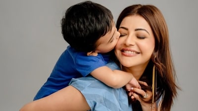 Kajal Aggarwal with son Neil Kitchlu (Photo: Instagram) Kajal Aggarwal with son Neil Kitchlu (Photo: Instagram)