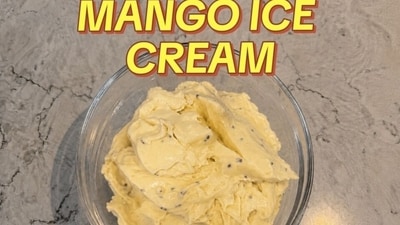 Try this gastroenterologist-recommended mango ice cream to curb your sweet cravings. Try this gastroenterologist-recommended mango ice cream to curb your sweet cravings.
