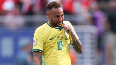 Neymar announced his retirement after Brazil lost to Norway. (Getty Images via AFP) Neymar announced his retirement after Brazil lost to Norway. (Getty Images via AFP)