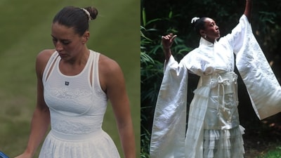 How players are reinventing Wimbledon’s iconic whites