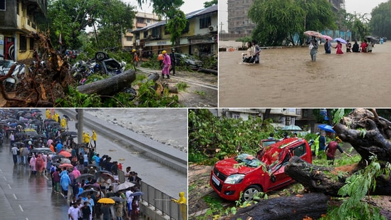 The decision to shut educational institutions came after torrential rain wreaked havoc across Mumbai .