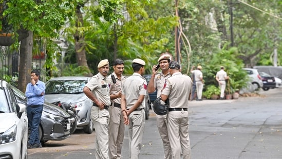 Investigators are examining CCTV footage from the area and questioning residents to reconstruct her movements before her death. (Sanjeev Verma/ Hindustan Times)