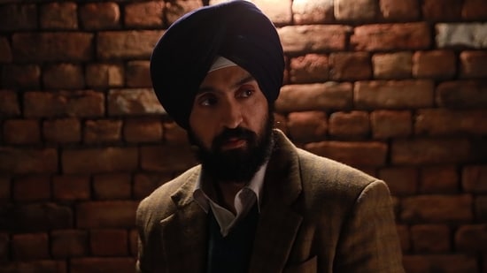 Diljit Dosanjh in a still from the film Satluj.