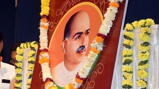 Prime Minister Narendra Modi and cabinet ministers on Saturday paid homage to Dr. Syama Prasad Mookerjee, the founder of Bharatiya Jana Sangh, on his birth anniversary. (ANI Photo)