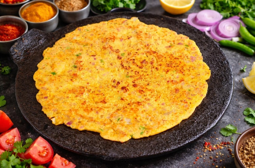 A wholesome savoury Indian pancake made from gram flour, herbs, and spices. Perfect for rainy-day breakfasts or evening snacks. (Picture credit: Chef Evangelist JP) A wholesome savoury Indian pancake made from gram flour, herbs, and spices. Perfect for rainy-day breakfasts or evening snacks. (Picture credit: Chef Evangelist JP)