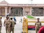 The meeting room in the Ram Janmabhoomi complex was tense as it began around 3:15 pm on Monday.