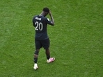 Folarin Balogun #20 of the United States shows dejection after the team's 1-4 defeat in the FIFA World Cup 2026 Round of 16 match between USA and Belgium at Seattle Stadium on July 06, 2026 in Seattle, Washington(Getty Images via AFP)