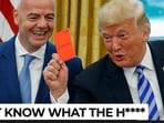Trump finally reveals what he told FIFA boss about Balogun's red card…