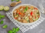 Grilled Chicken Quinoa Bowl With 47g Protein