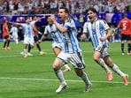 Lionel Messi scored a goal and an assist in Argentina's dramatic win over Egypt.