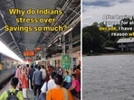 The video by an NRI about why Indians stress over saving money has prompted mixed reactions. 