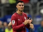 Portugal's Cristiano Ronaldo dejected after the match against Spain after his team got eliminated from the FIFA World Cup.