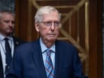 Sen. Mitch McConnell at the Capitol in Washington, Tuesday, May 19
