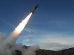 This handout photo courtesy of the US Department of Defense taken on December 14, 2021 shows the US Army conducting live fire tests of the Army Tactical Missile System (ATACMS) at the White Sands Missile Range in New Mexico. This handout photo courtesy of the US Department of Defense taken on December 14, 2021 shows the US Army conducting live fire tests of the Army Tactical Missile System (ATACMS) at the White Sands Missile Range in New Mexico.