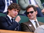 Kimi Antonelli and Roger Federer