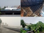 The IMD has issued an orange alert for the city, forecasting heavy rainfall accompanied by gusty winds through the day.