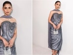 Isha Ambani stuns in sculpted Rahul Mishra couture at Paris Haute Couture Week.