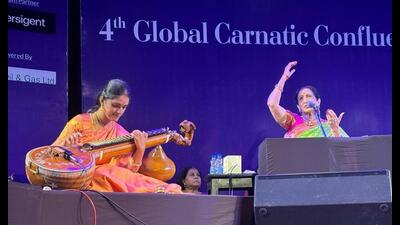 Classical vocalist Aruna Sairam casts a spell on Delhi’s music lovers Classical vocalist Aruna Sairam casts a spell on Delhi’s music lovers