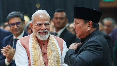'৮' নিয়ে আলোচনায় মাতলেন PM মোদী-ইন্দোনেশিয়ার প্রেসিডেন্ট (DPR PMO )