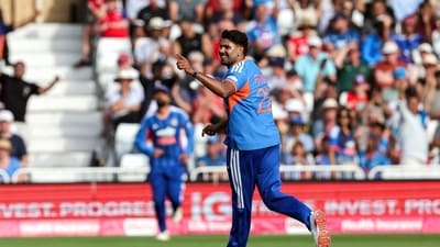Harshit Rana took back-to-back wickets to rein in England. (ANI Pic Service)