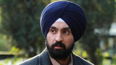 Actor-singer Diljit Dosanjh as human rights activist Jaswant Singh Khalra in Satluj. The film faced over three years of delays and a standoff with the Central Board of Film Certification (CBFC)—which recommended nearly 100 cuts—before it was quietly released uncut on the OTT platform last Friday. Amid growing controversy, the film was abruptly taken down on Sunday night.