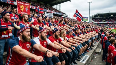 Norway's iconic Viking row Norway's iconic Viking row