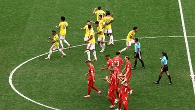The pressure were sky-high on both teams during the penalty shootout after they failed to break the deadlock in 120 minutes. (REUTERS)