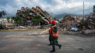 Venezuela earthquake death toll reaches 3,535 despite rescue efforts (AFP) Venezuela earthquake death toll reaches 3,535 despite rescue efforts (AFP)
