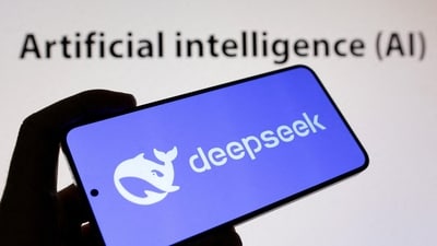 China's DeepSeek is developing its own AI inference chip to reduce reliance on Nvidia and Huawei. (REUTERS/Dado Ruvic/Illustration/File Photo) (REUTERS)