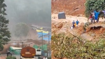 মঙ্গলবার সকালে জেলার কাল্লাডি এলাকার মীনাক্ষী সেতুর কাছে আচমকাই পাহাড় ধসে পড়ে।