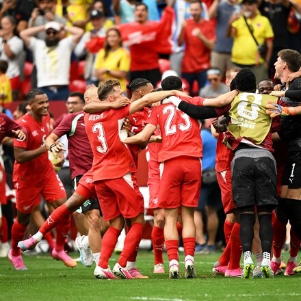 Switzerland vs Colombia: SUI enter last 8 with win on penalties - In Photos