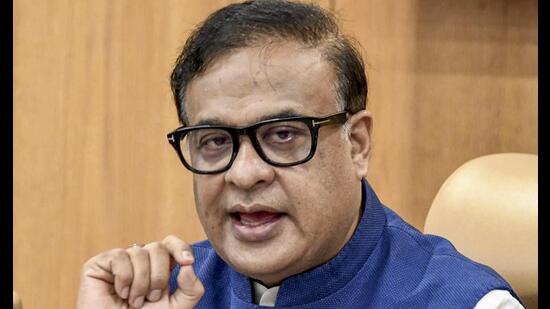 Assam chief minister Himanta Biswa Sarma. (PTI)