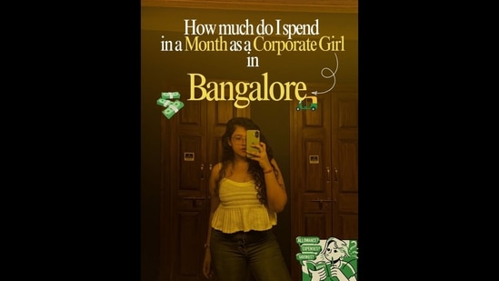 A visual shared by a woman living in Bengaluru. (Instagram/@the_curly_diaries)