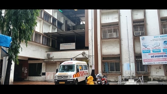 Kalyan, India - JULY 07 2026:Two doctors and nurses from Dombivli 's Shashtri Nagar hospital were assaulted by corporator and his supporters on Monday night .Pic on Tuesdays in India on 07 2026 - Story By Kaptaan Mali ( Photo By Pramod Tambe).