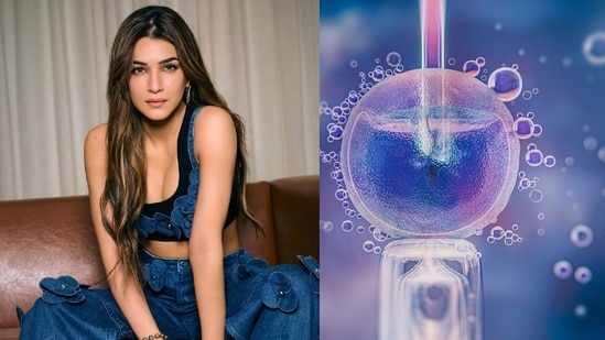 Kriti Sanon's egg freezing revelation has put the fertility preservation process in the spotlight. (Instagram and Magnific)