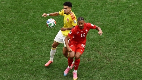Luis Diaz tried hard throughout 120 minutes but he fails to break the deadlock.(REUTERS)