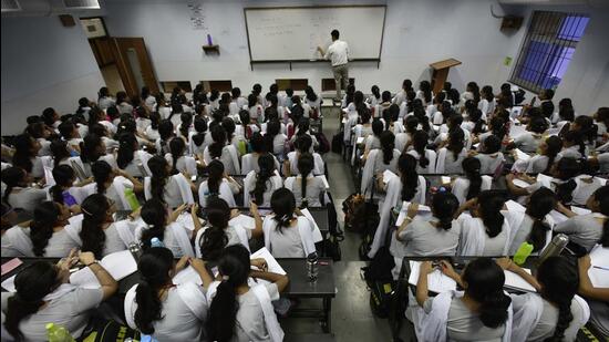 The bill will include provisions to regulate the timings of coaching classes and the fee structure, ensure mandatory infrastructure facilities, prevent misleading advertisements, set educational qualifications for teachers in classes, and establish a grievance redressal mechanism for students and parents. (Hindustan Times)